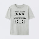 Serial Killers VS Parallel Killers Circuit Diagram Science T-Shirt