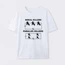 Serial Killers VS Parallel Killers Circuit Diagram Science T-Shirt