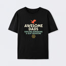 Awesome Dads Explore Dungeons and Slay Dragons T-Shirt
