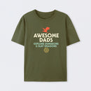 Awesome Dads Explore Dungeons and Slay Dragons T-Shirt