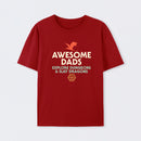 Awesome Dads Explore Dungeons and Slay Dragons T-Shirt
