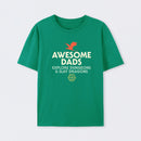 Awesome Dads Explore Dungeons and Slay Dragons T-Shirt