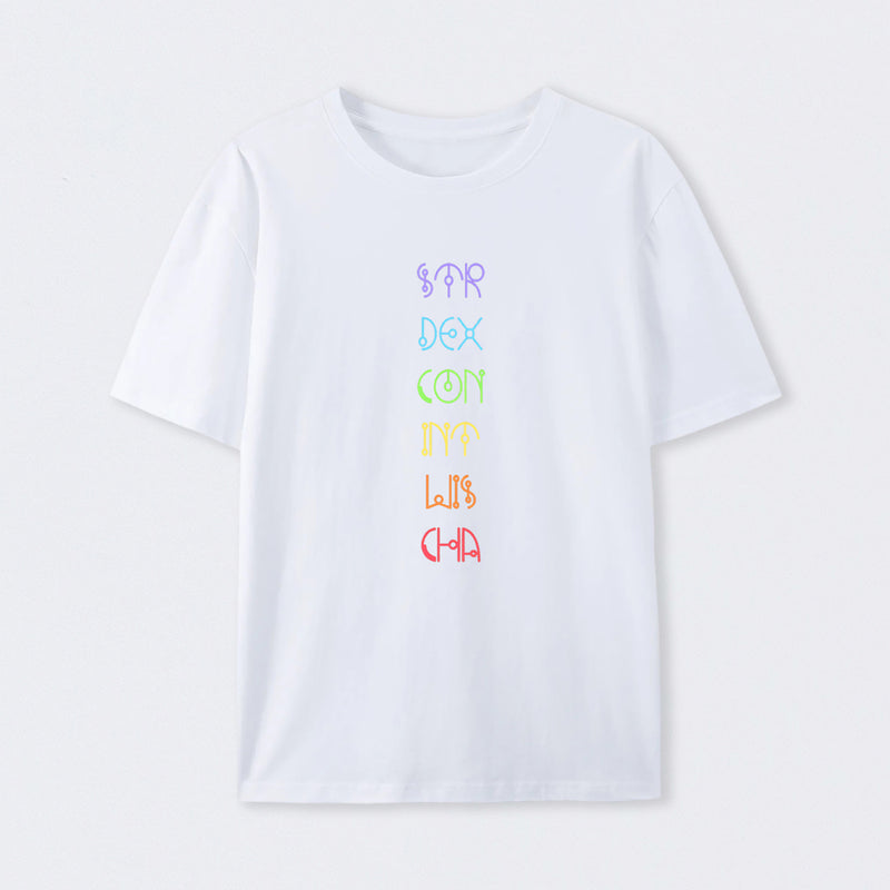 Character Abilities - Dungeons and Dragons Rainbow T-Shirt