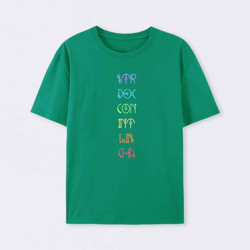 Character Abilities - Dungeons and Dragons Rainbow T-Shirt
