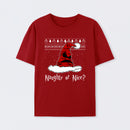 Naughty Or Nice Sorting Santa Claus T-Shirt