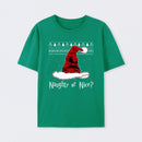 Naughty Or Nice Sorting Santa Claus T-Shirt
