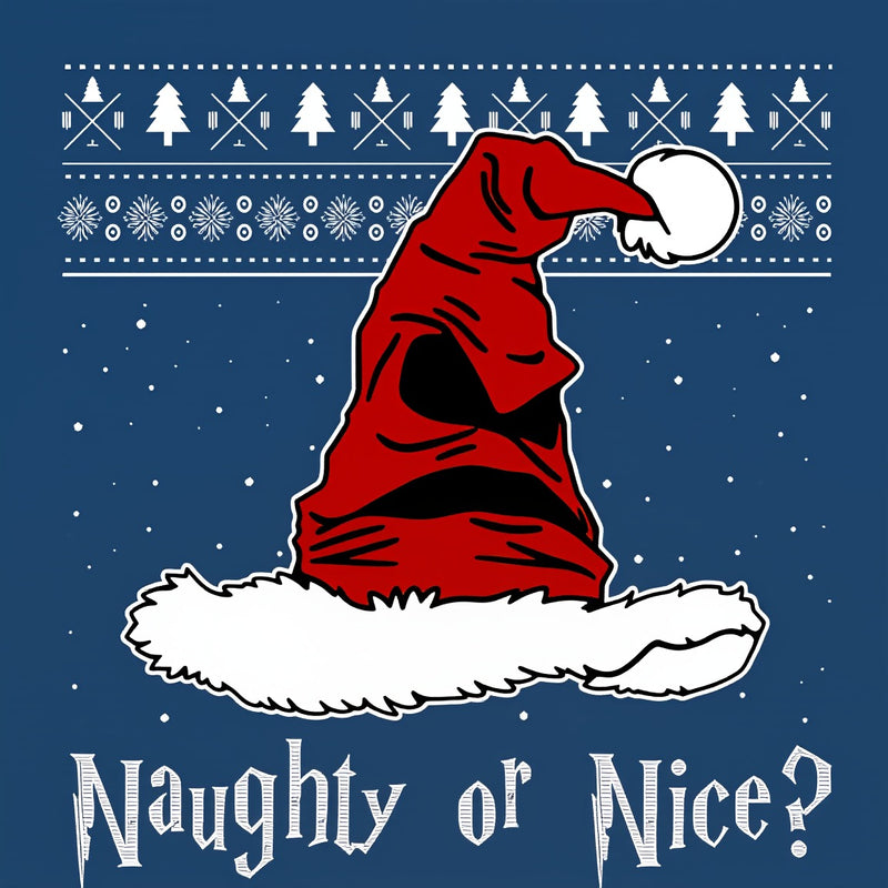 Naughty Or Nice Sorting Santa Claus T-Shirt