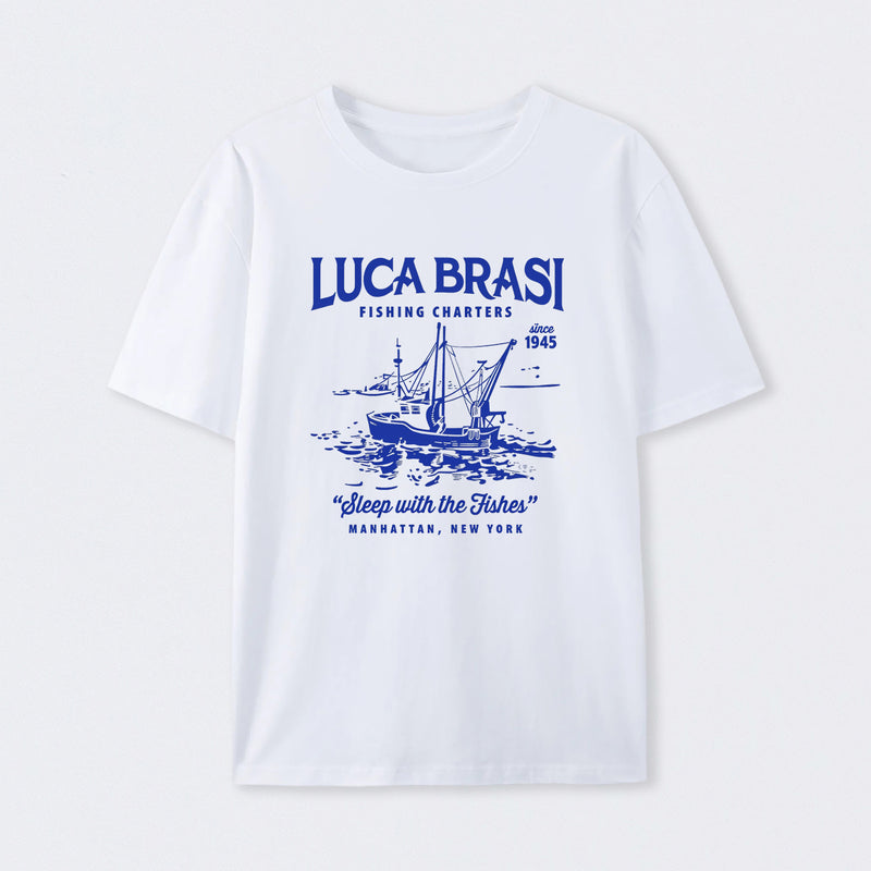 Luca Brasi Fishing Charters T-Shirt