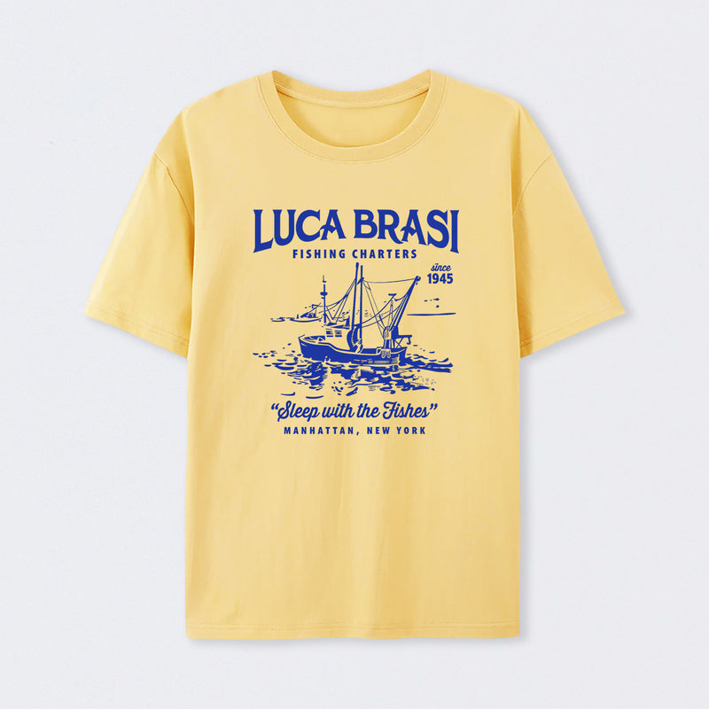 Luca Brasi Fishing Charters T-Shirt