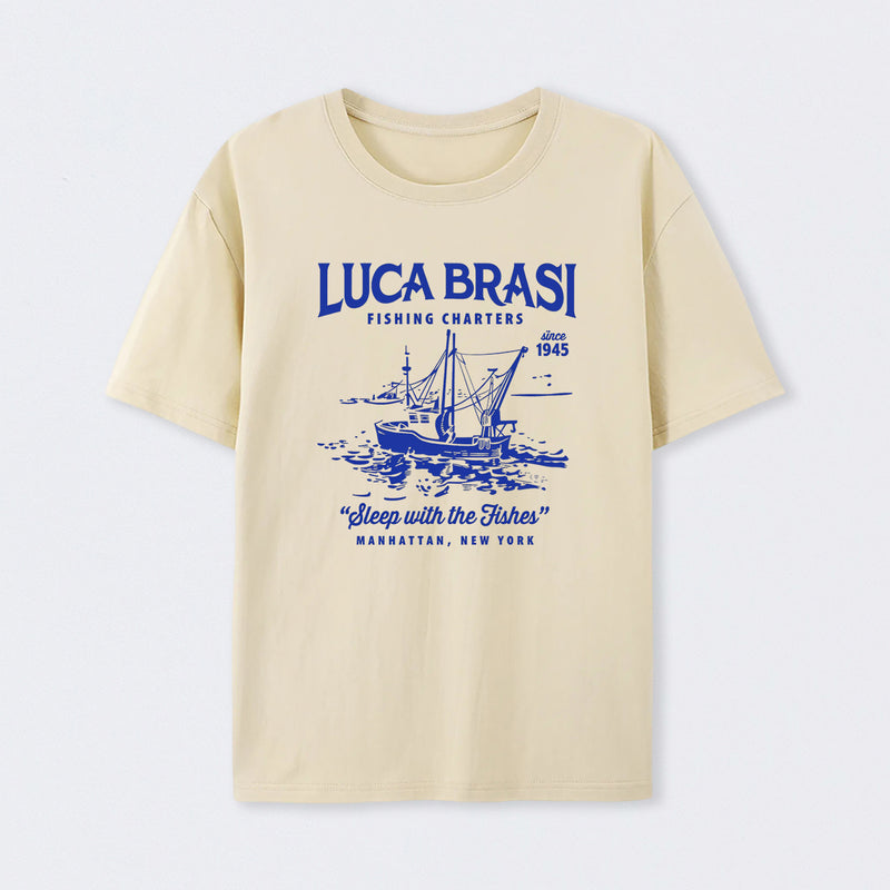 Luca Brasi Fishing Charters T-Shirt