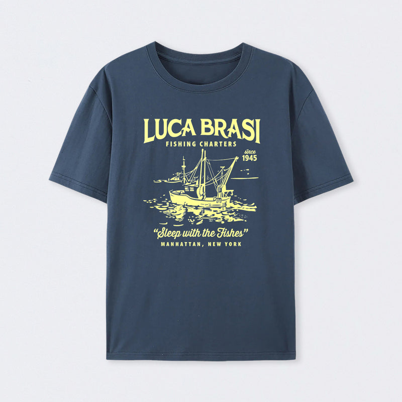 Luca Brasi Fishing Charters T-Shirt
