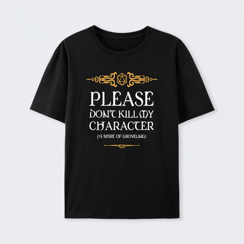 Groveling D20 Dice Tabletop RPG Addict T-Shirt