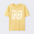 The Original Series This Is My Lucky Red Shirt T-Shirt