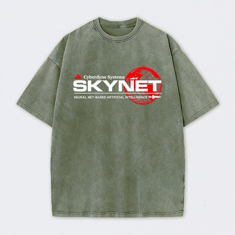 Cyberdyne Systems Skynet Washed T-shirt