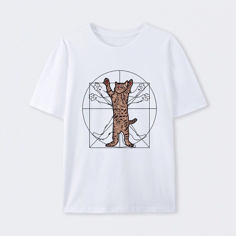 Vitruvian Cat T-Shirt
