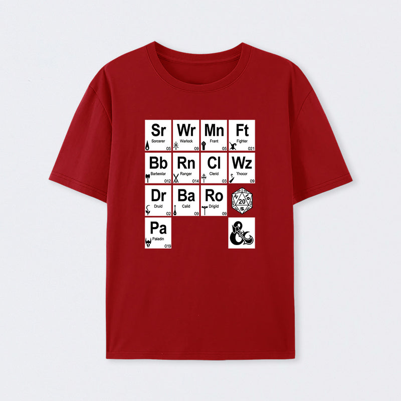 All Elements Dungeons & Dragons T-Shirt