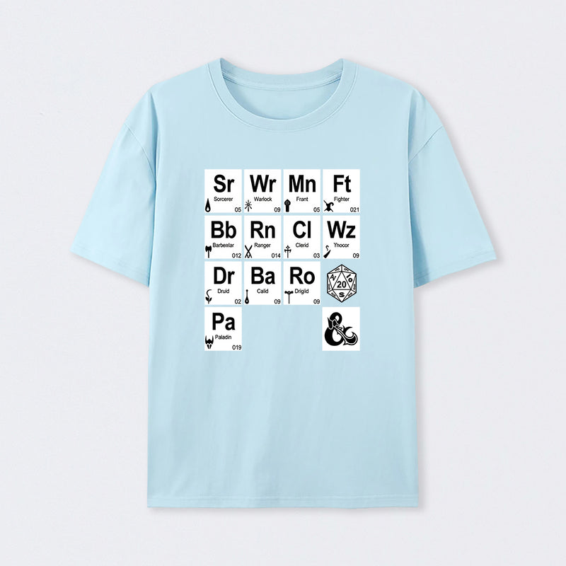 All Elements Dungeons & Dragons T-Shirt