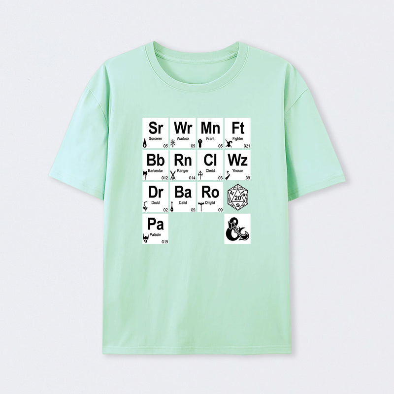 All Elements Dungeons & Dragons T-Shirt