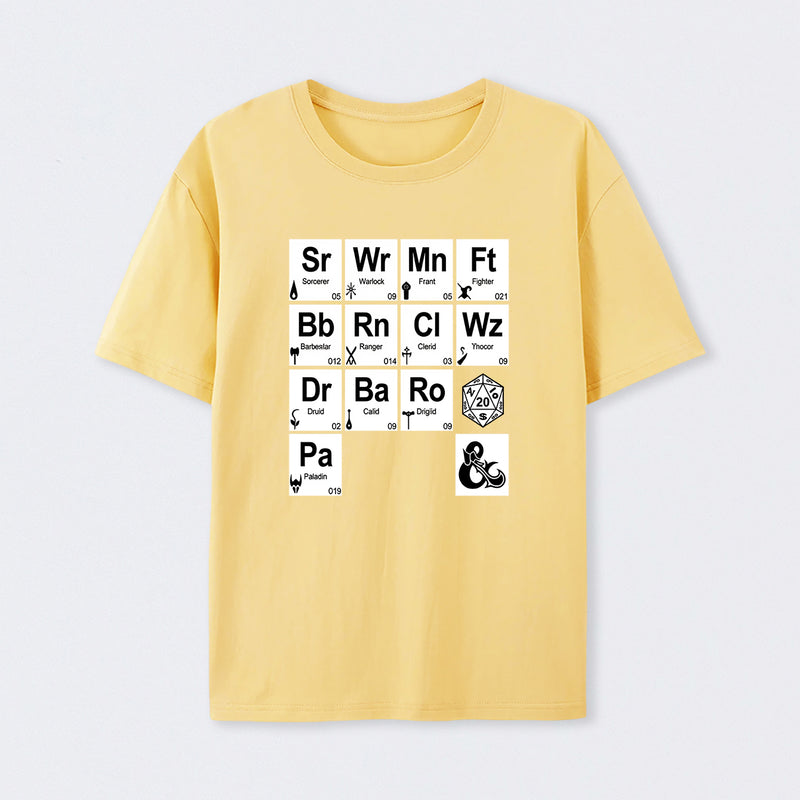 All Elements Dungeons & Dragons T-Shirt