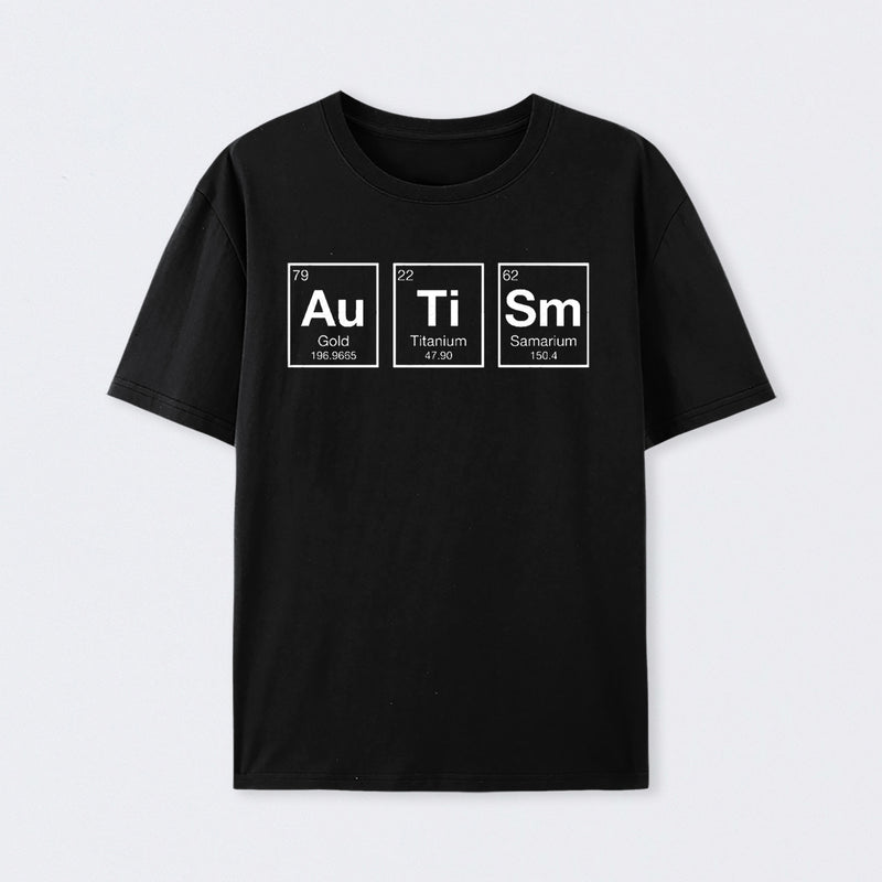 AuTiSm Periodic Table T-Shirt