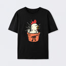 Funny Chicken Pot Pi T-Shirt