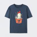 Funny Chicken Pot Pi T-Shirt