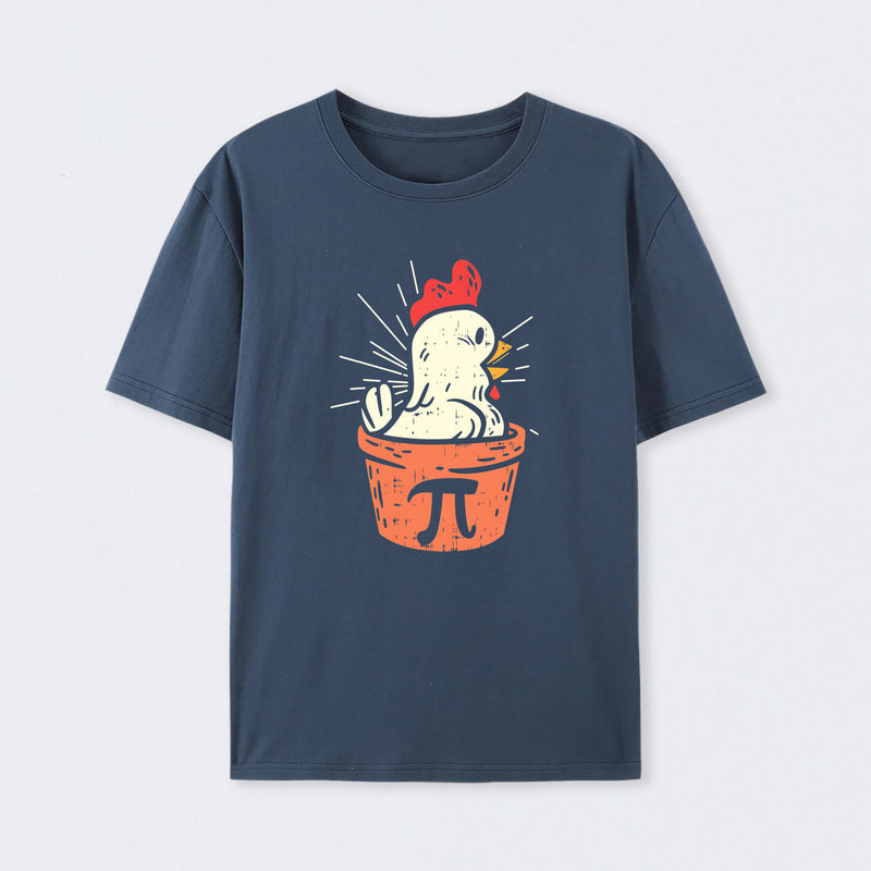 Funny Chicken Pot Pi T-Shirt