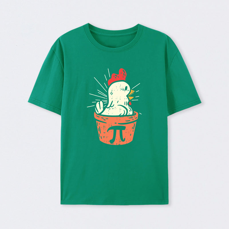 Funny Chicken Pot Pi T-Shirt