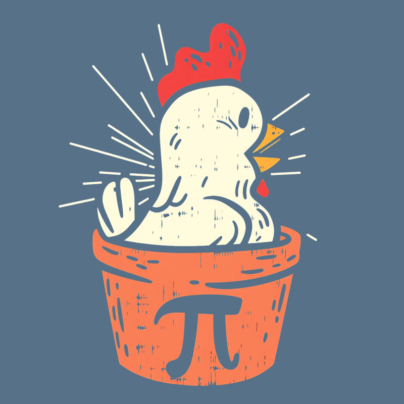 Funny Chicken Pot Pi T-Shirt