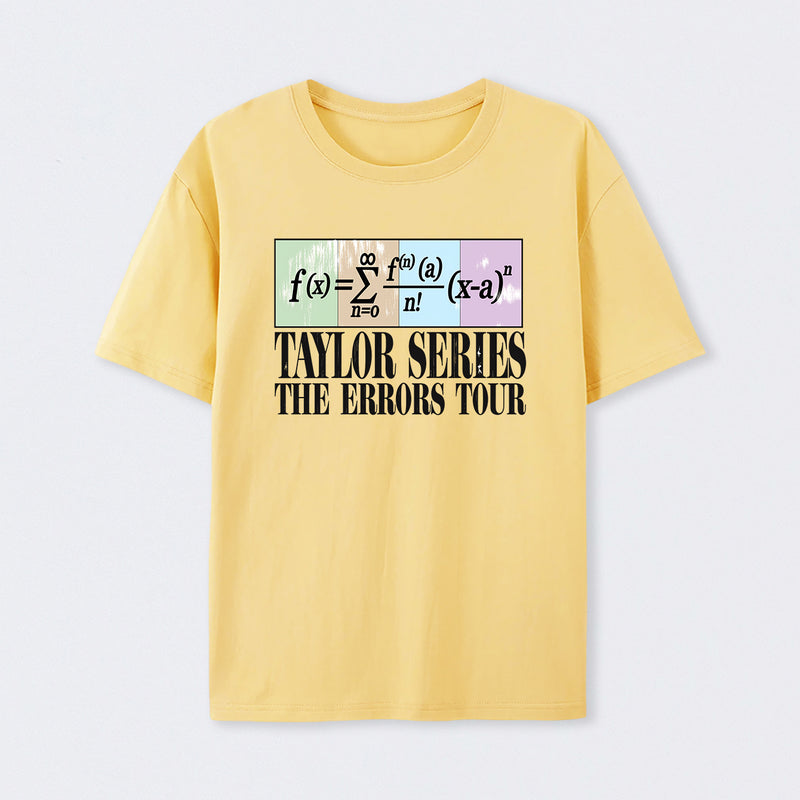 Taylor Series The Errors Tour T-Shirt