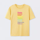 Fluorine Uranium Carbon Potassium T-Shirt