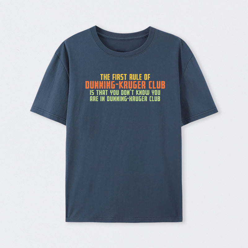 Dunning Kruger Club T-Shirt