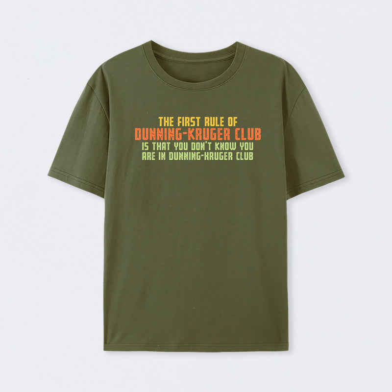 Dunning Kruger Club T-Shirt