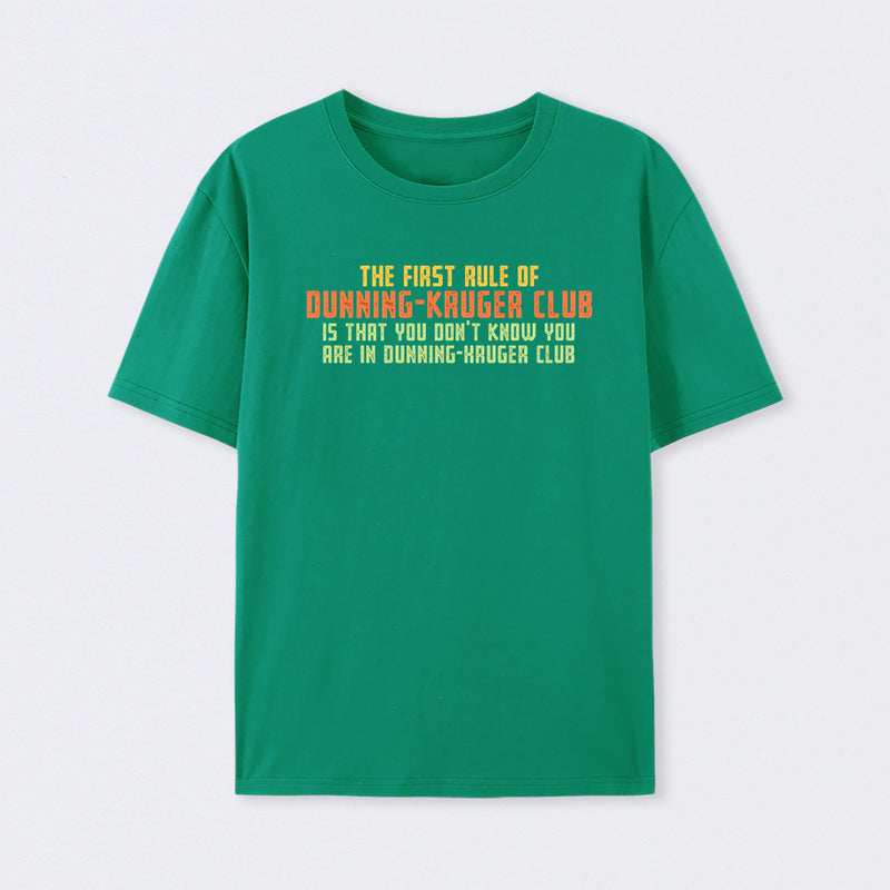 Dunning Kruger Club T-Shirt