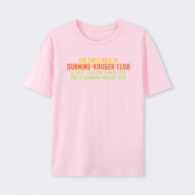 Dunning Kruger Club T-Shirt