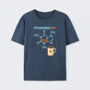 Powered By Caffeine Funny T-Shirt