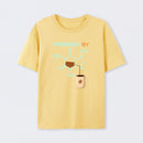 Powered By Caffeine Funny T-Shirt