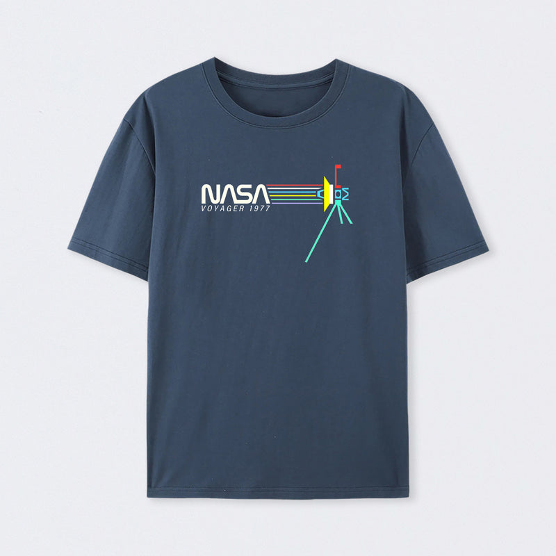 Retro Nasa Voyager Spacecraft T-shirt