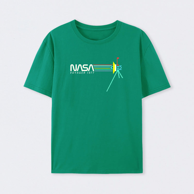 Retro Nasa Voyager Spacecraft T-shirt