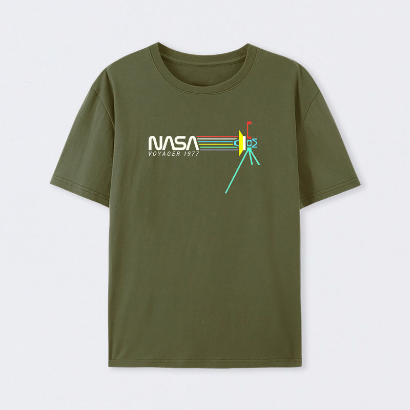 Retro Nasa Voyager Spacecraft T-shirt