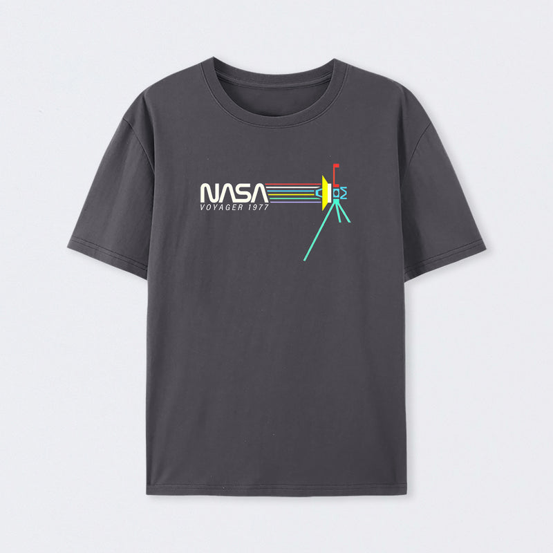 Retro Nasa Voyager Spacecraft T-shirt