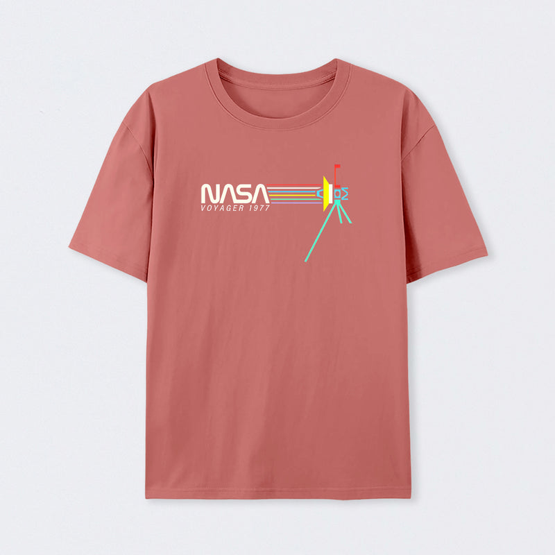 Retro Nasa Voyager Spacecraft T-shirt