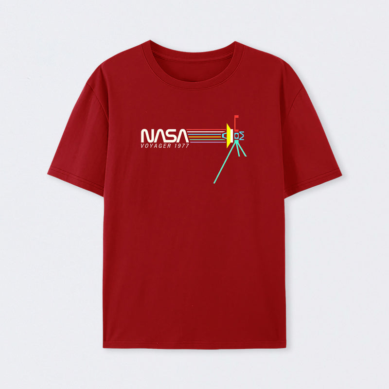 Retro Nasa Voyager Spacecraft T-shirt