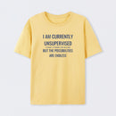 Powered By Caffeine Funny T-Shirt