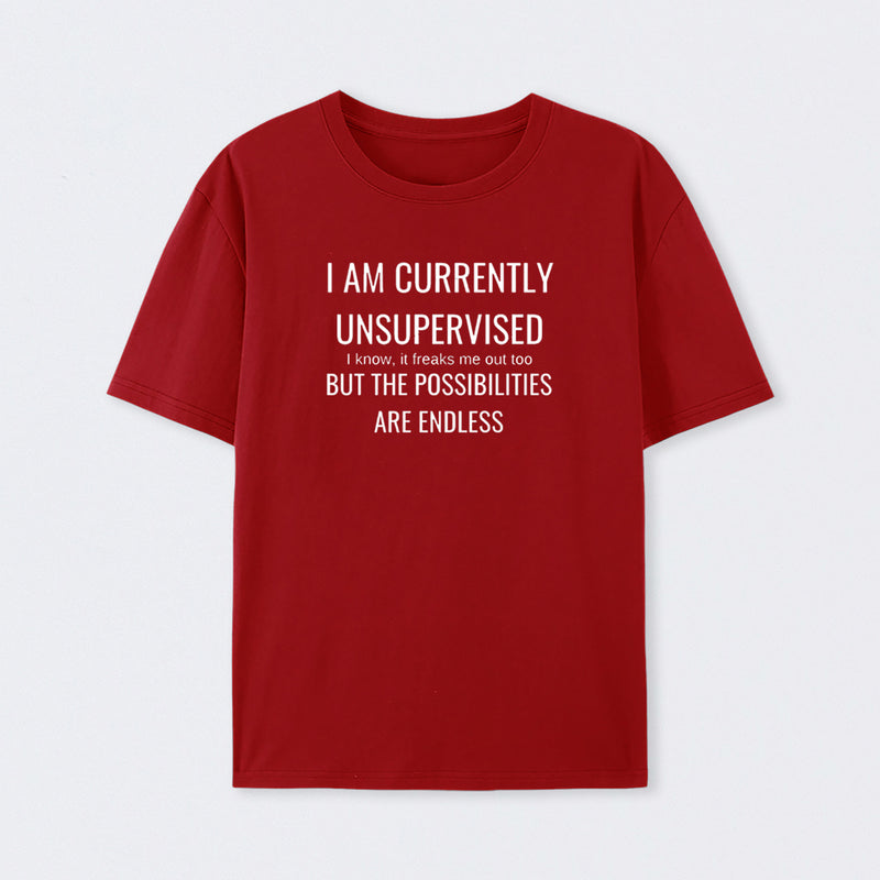 Powered By Caffeine Funny T-Shirt