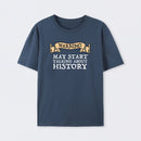 Warning May Start Talking About History Geek T-Shirt