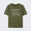 Definition of an Ethical Hacker Geek T-Shirt
