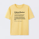 Definition of an Ethical Hacker Geek T-Shirt