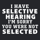 Selective Hearing Geek T-Shirt