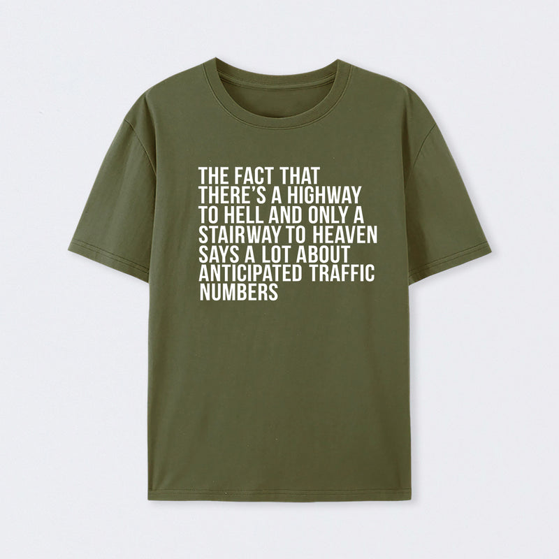 There's Highway To Hell And Stairway To Heaven Geek T-Shirt